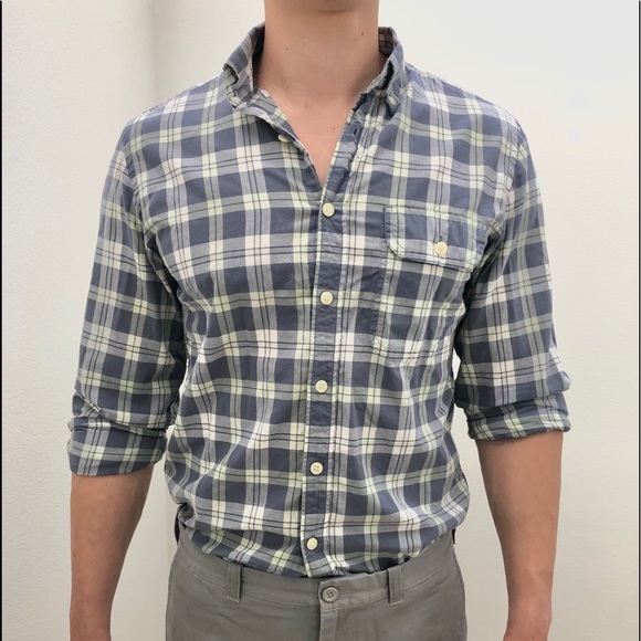 J. Crew Shirts J Crew Mens Flannel Shirt Poshmark